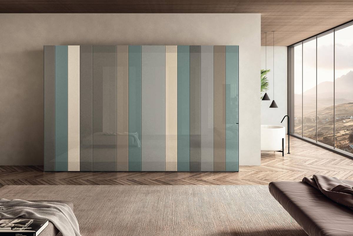 armoire design bandes en verre | Armoire N.O.W. | LAGO armoire design bandes en verre | Armoire N.O.W. | LAGO