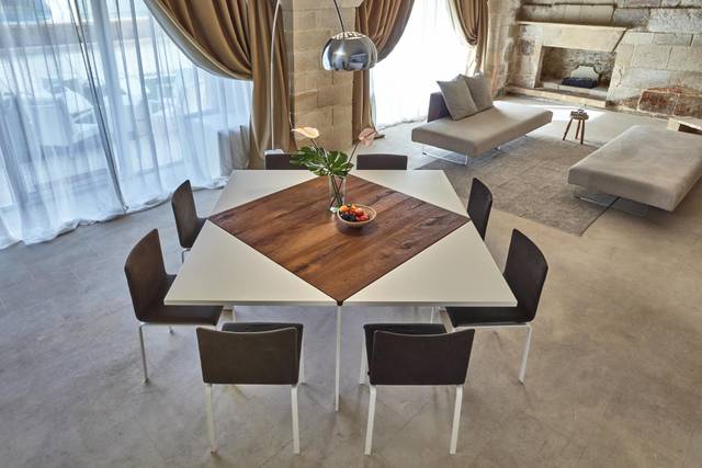 extendable square table | Loto Table | LAGO extendable square table | Loto Table | LAGO