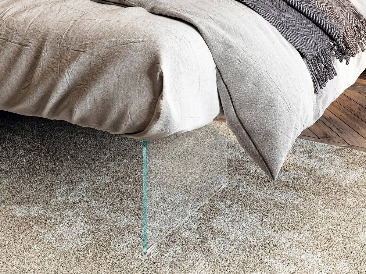 cama moderna con patas de cristal | Cama Air | LAGO cama moderna con patas de cristal | Cama Air | LAGO