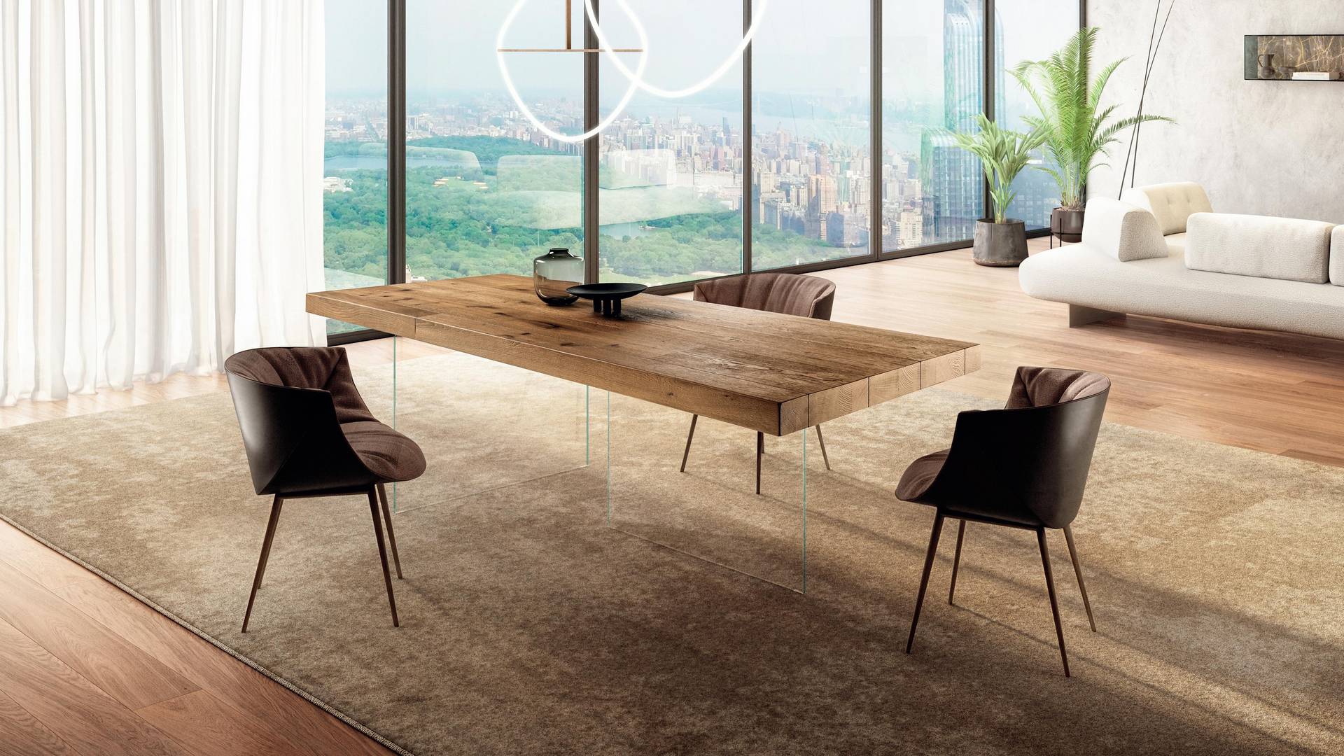 mobili sala da pranzo con tavolo sospeso | Tavolo Air | LAGO mobili sala da pranzo con tavolo sospeso | Tavolo Air | LAGO