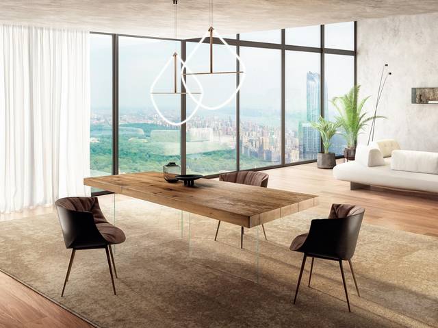 mobili sala da pranzo con tavolo sospeso | Tavolo Air | LAGO
