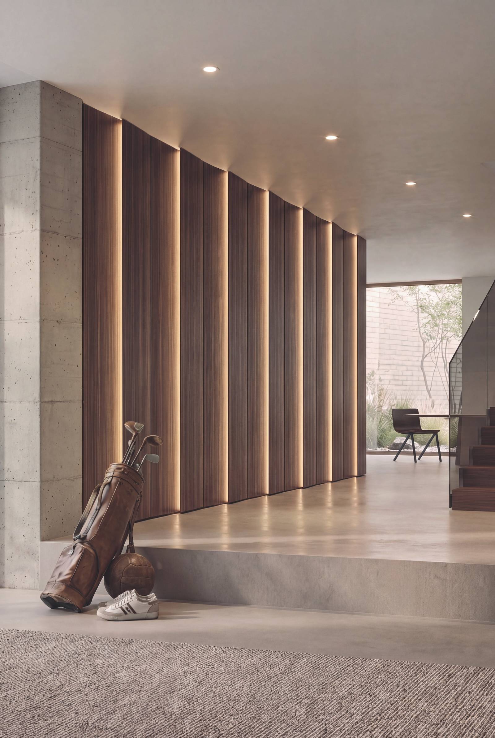 wooden wardrobe with light | Aura Wardrobe | LAGO wooden wardrobe with light | Aura Wardrobe | LAGO