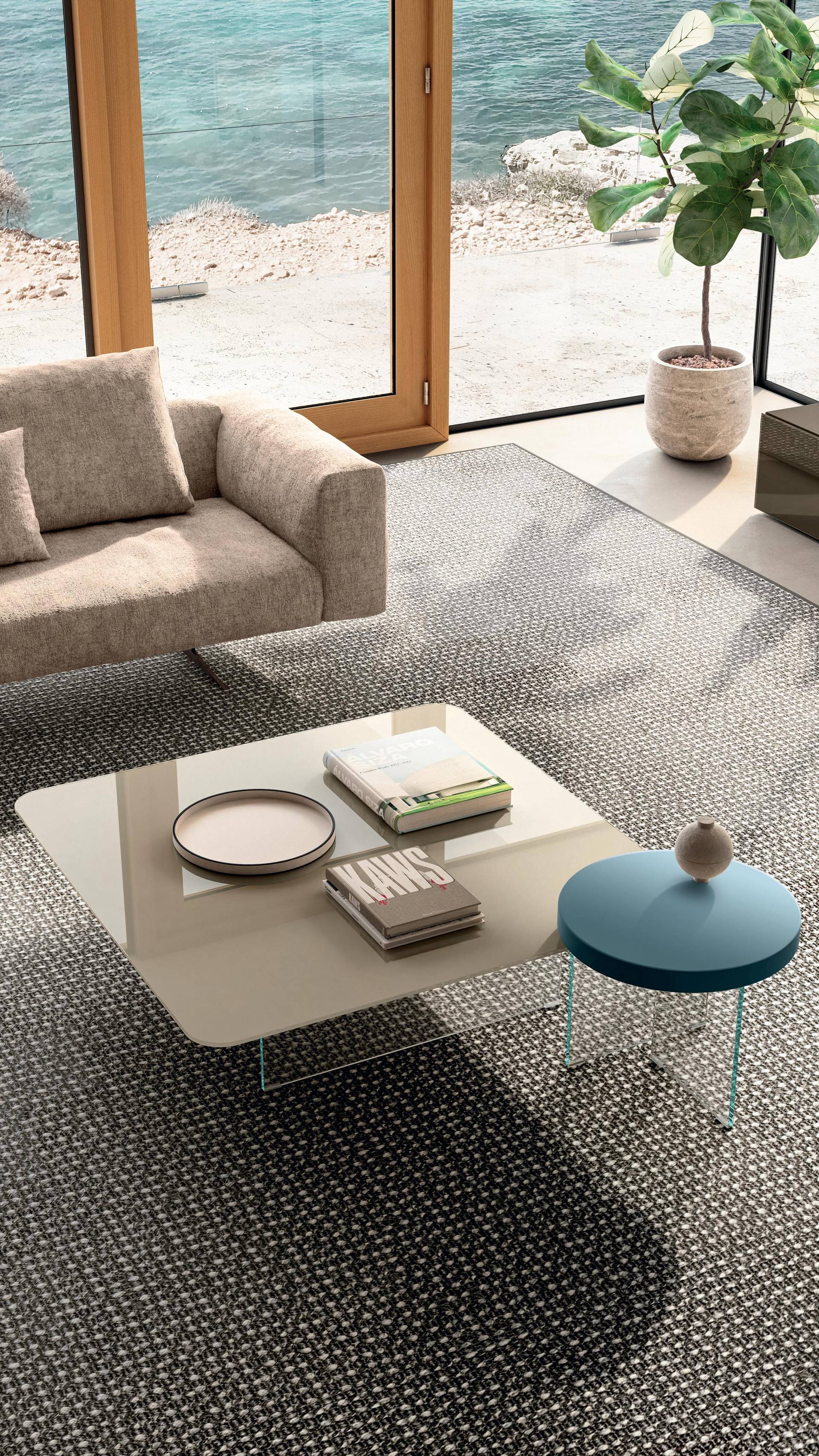 glass coffee table for living room | Air Soft Coffee Table | LAGO glass coffee table for living room | Air Soft Coffee Table | LAGO