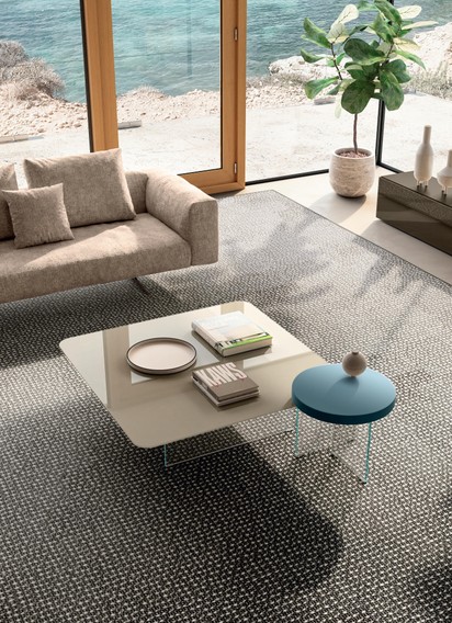 table basse en verre pour le salon | Table Basse Air Soft | LAGO