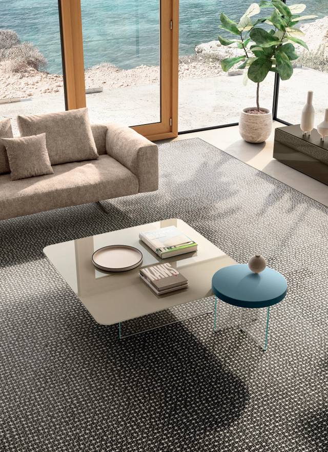 glass coffee table for living room | Air Soft Coffee Table | LAGO