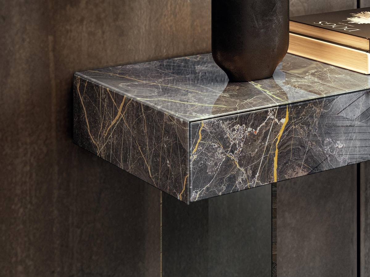 consola de cristal de diseño para la entrada | Consola Materia | LAGO consola de cristal de diseño para la entrada | Consola Materia | LAGO