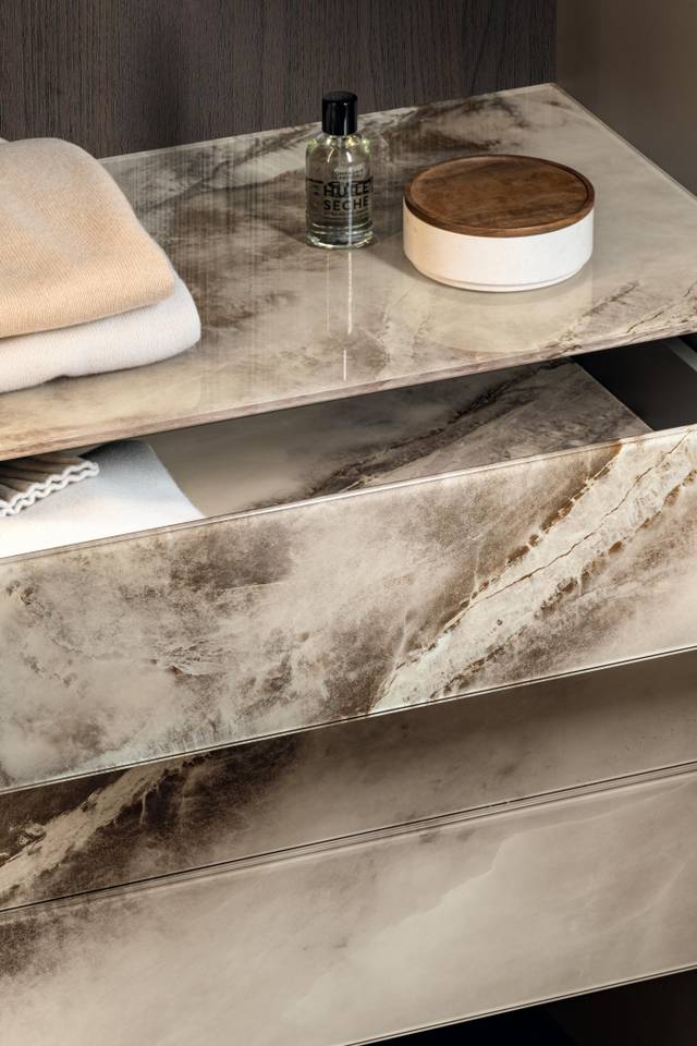 tiroirs de penderie en verre | Armoire N.O.W. | LAGO