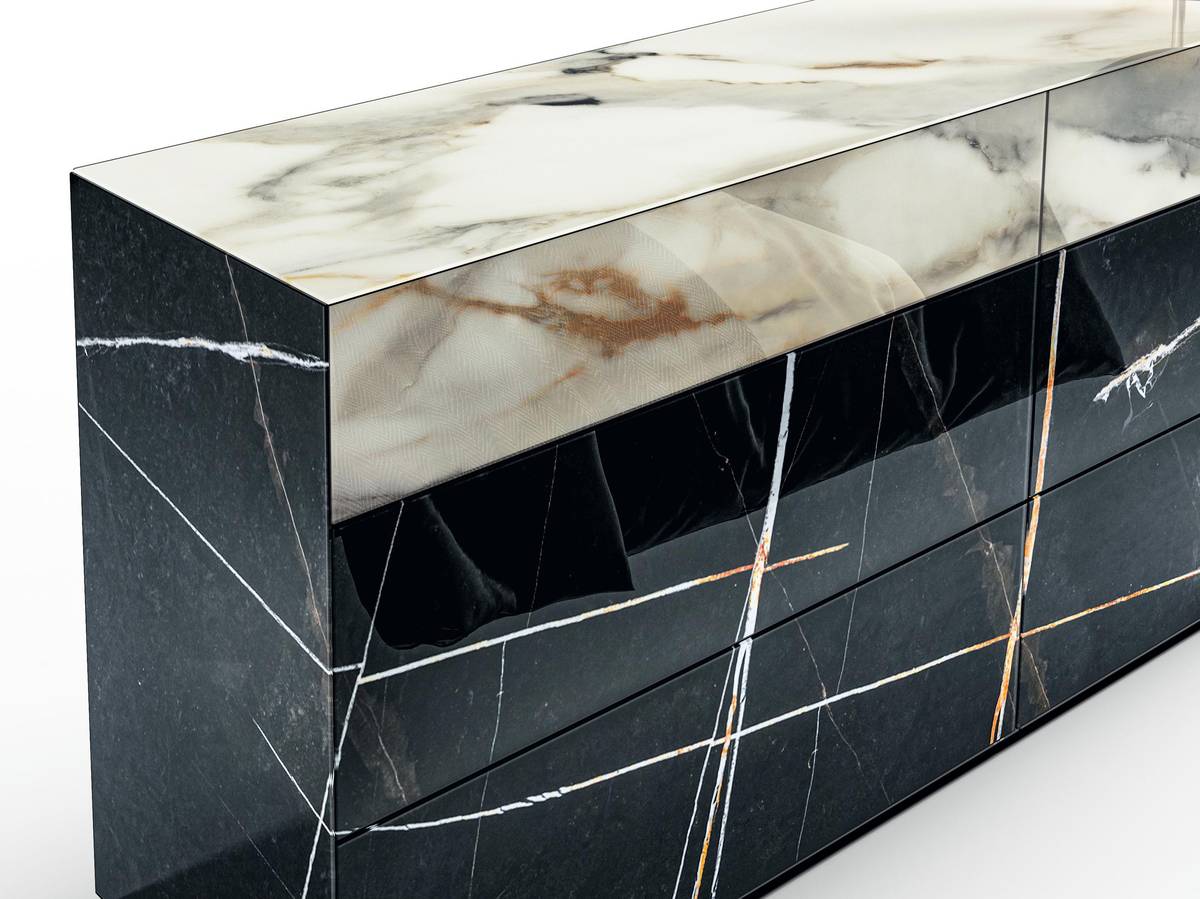 xglass marble modern dresser | Materia Dresser | LAGO xglass marble modern dresser | Materia Dresser | LAGO