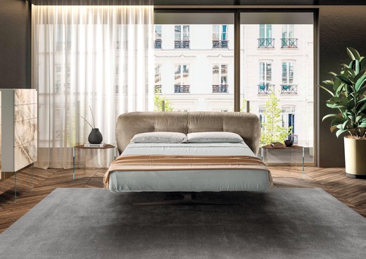 cama de diseño moderno para dormitorio | Cama Bounty | LAGO