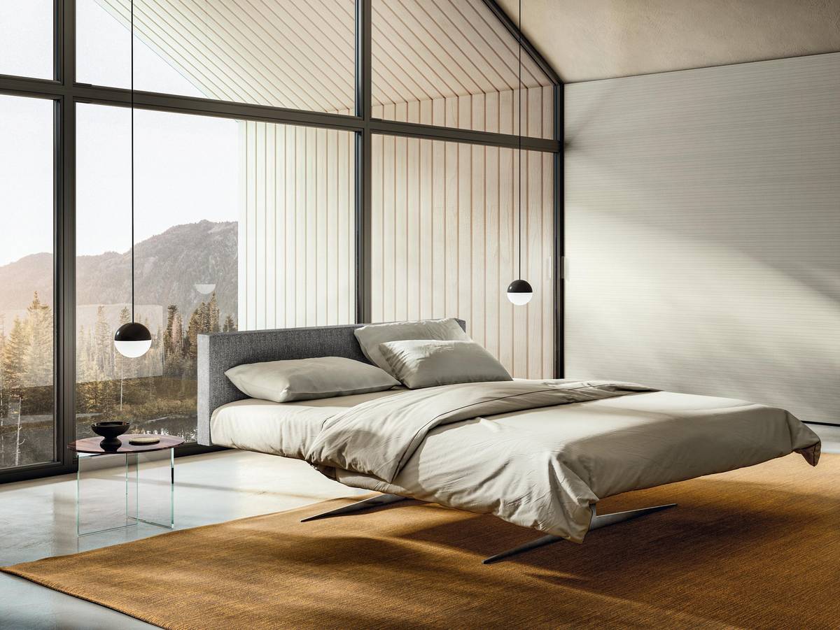 letto freestanding elegante | Letto Steel | LAGO letto freestanding elegante | Letto Steel | LAGO