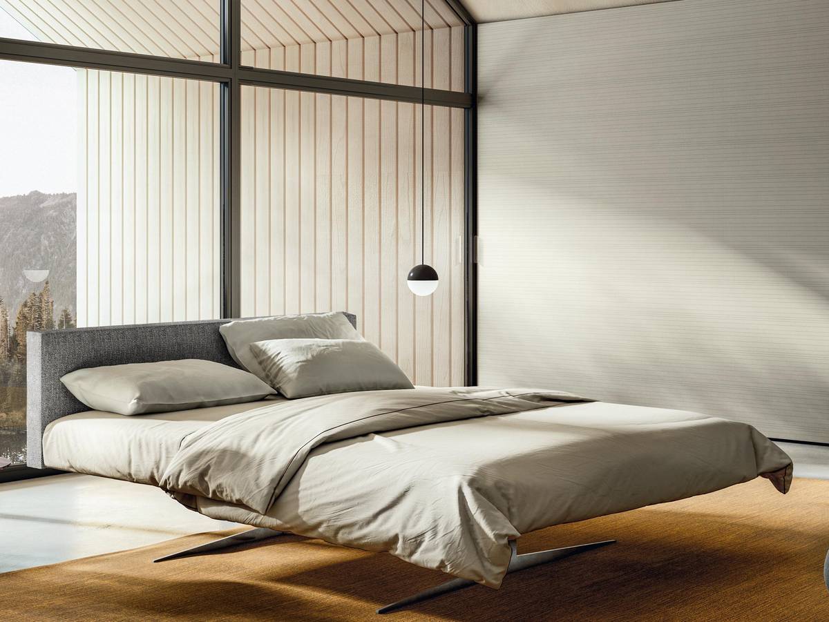 letto freestanding elegante | Letto Steel | LAGO letto freestanding elegante | Letto Steel | LAGO
