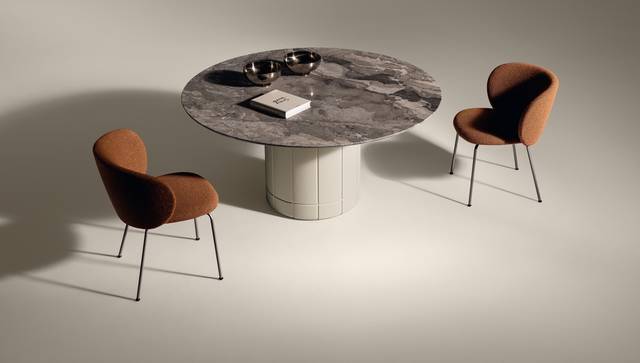 Tavolo rotondo di design in marmo | Tavolo Alberoni | LAGO Tavolo rotondo di design in marmo | Tavolo Alberoni | LAGO