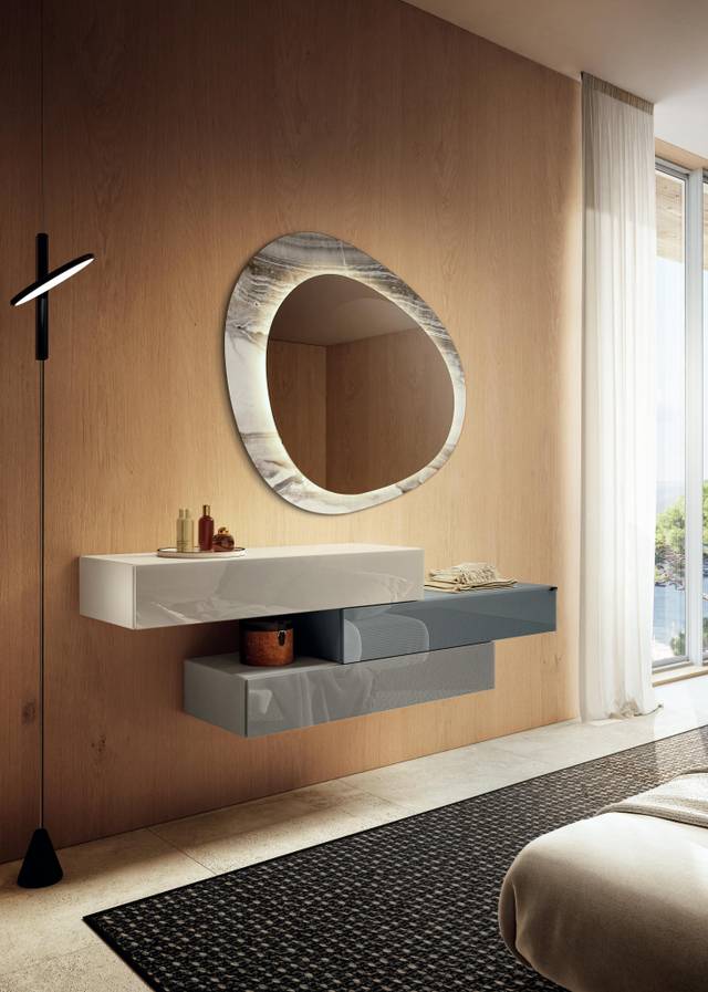 wall-hung bedroom dresser | 36e8 Dresser | LAGO wall-hung bedroom dresser | 36e8 Dresser | LAGO