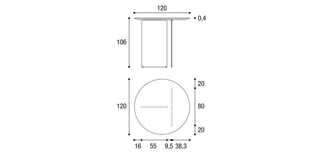 2260W_Tavolo_AirSlim_Round_120x106 2260W_Tavolo_AirSlim_Round_120x106