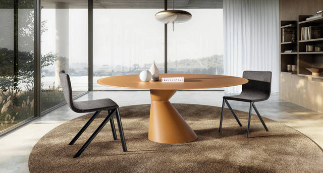 table ronde en verre | Table Chapeau | LAGO table ronde en verre | Table Chapeau | LAGO