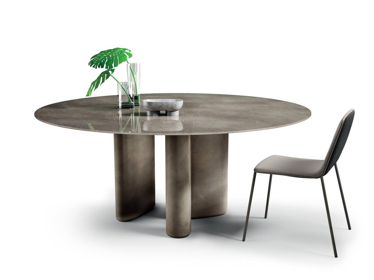 mesa de comedor redonda moderna | Mesa Hoa | LAGO