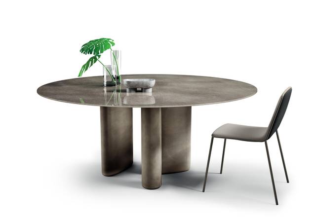 mesa de comedor redonda moderna | Mesa Hoa | LAGO