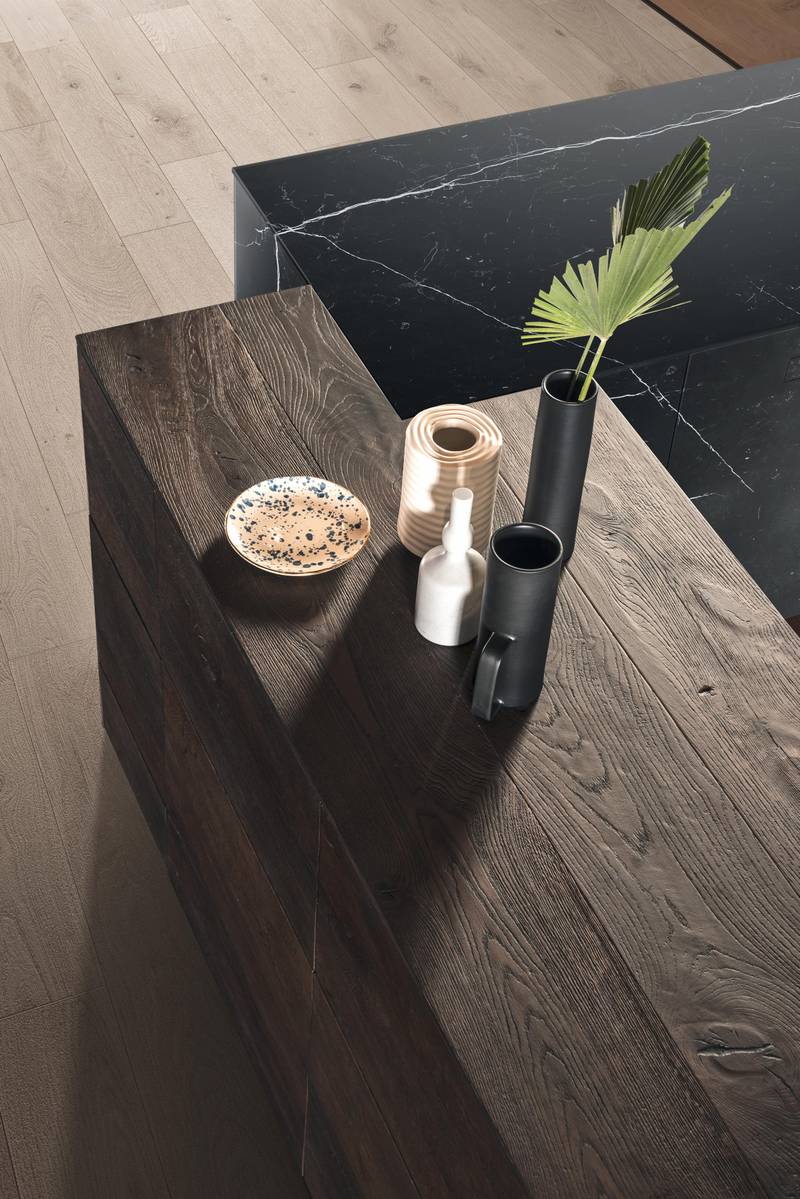 wooden marble designer kitchen | Kitchen | LAGO