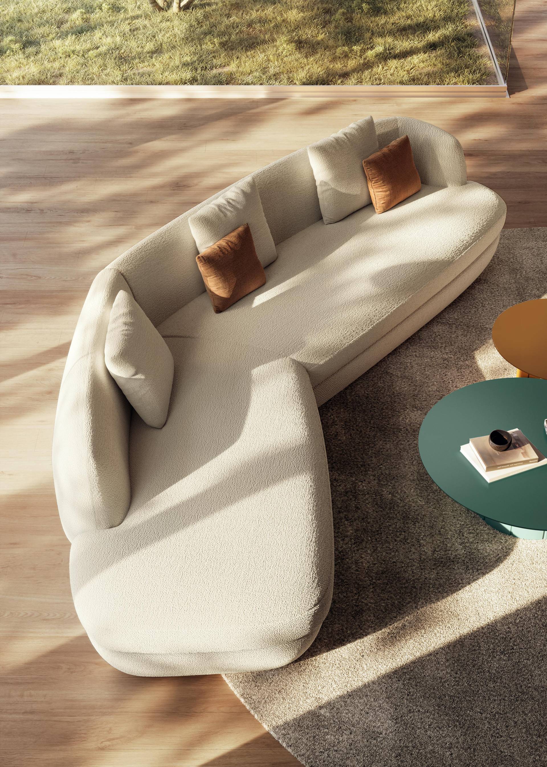 elegant white fabric sofa | Biza Sofa | LAGO elegant white fabric sofa | Biza Sofa | LAGO