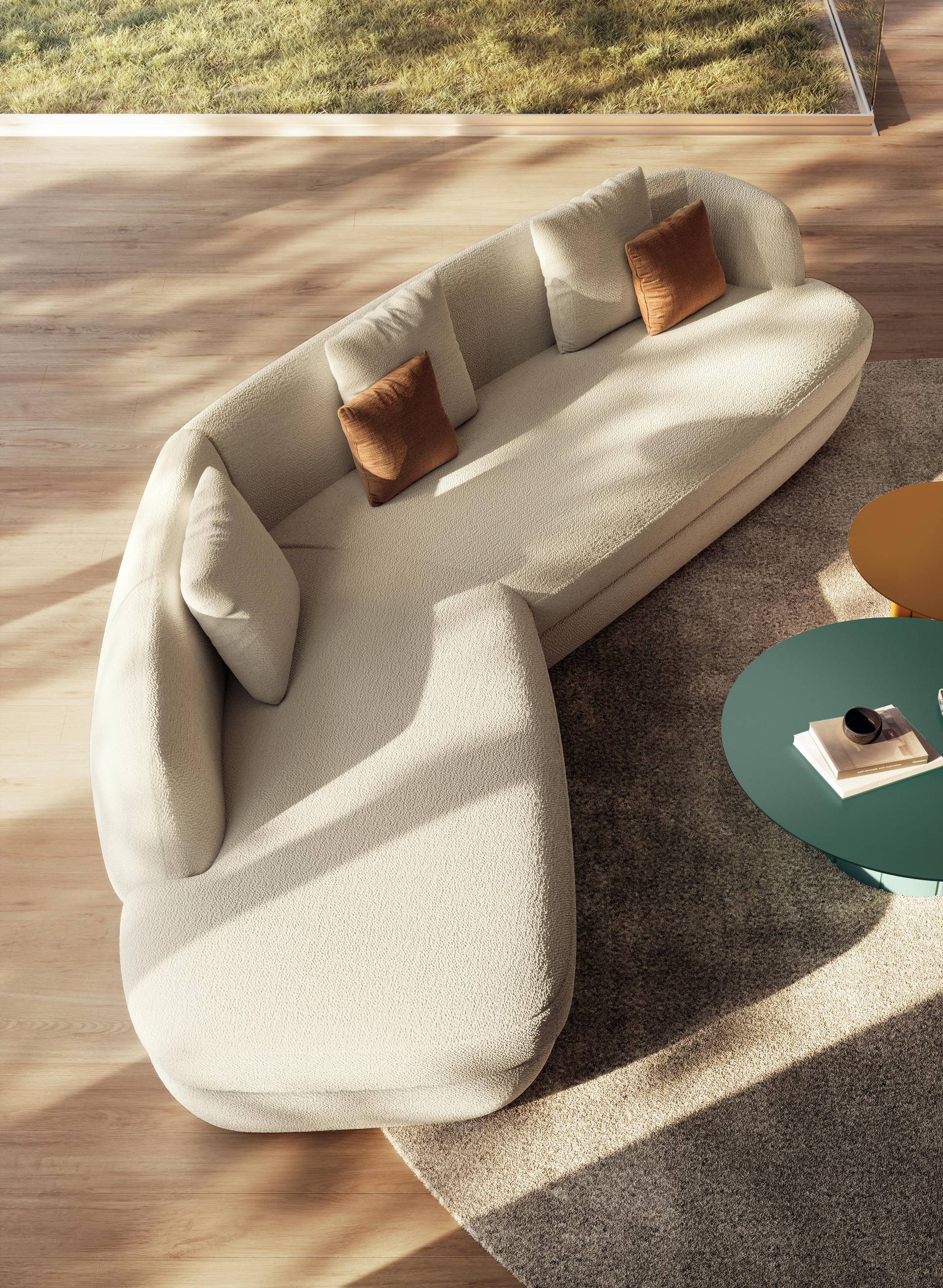 elegant white fabric sofa | Biza Sofa | LAGO elegant white fabric sofa | Biza Sofa | LAGO