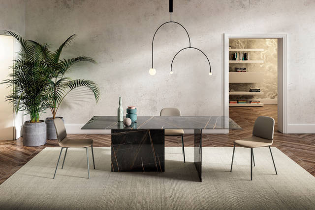 rectangular dining room table | Stratum Table | LAGO