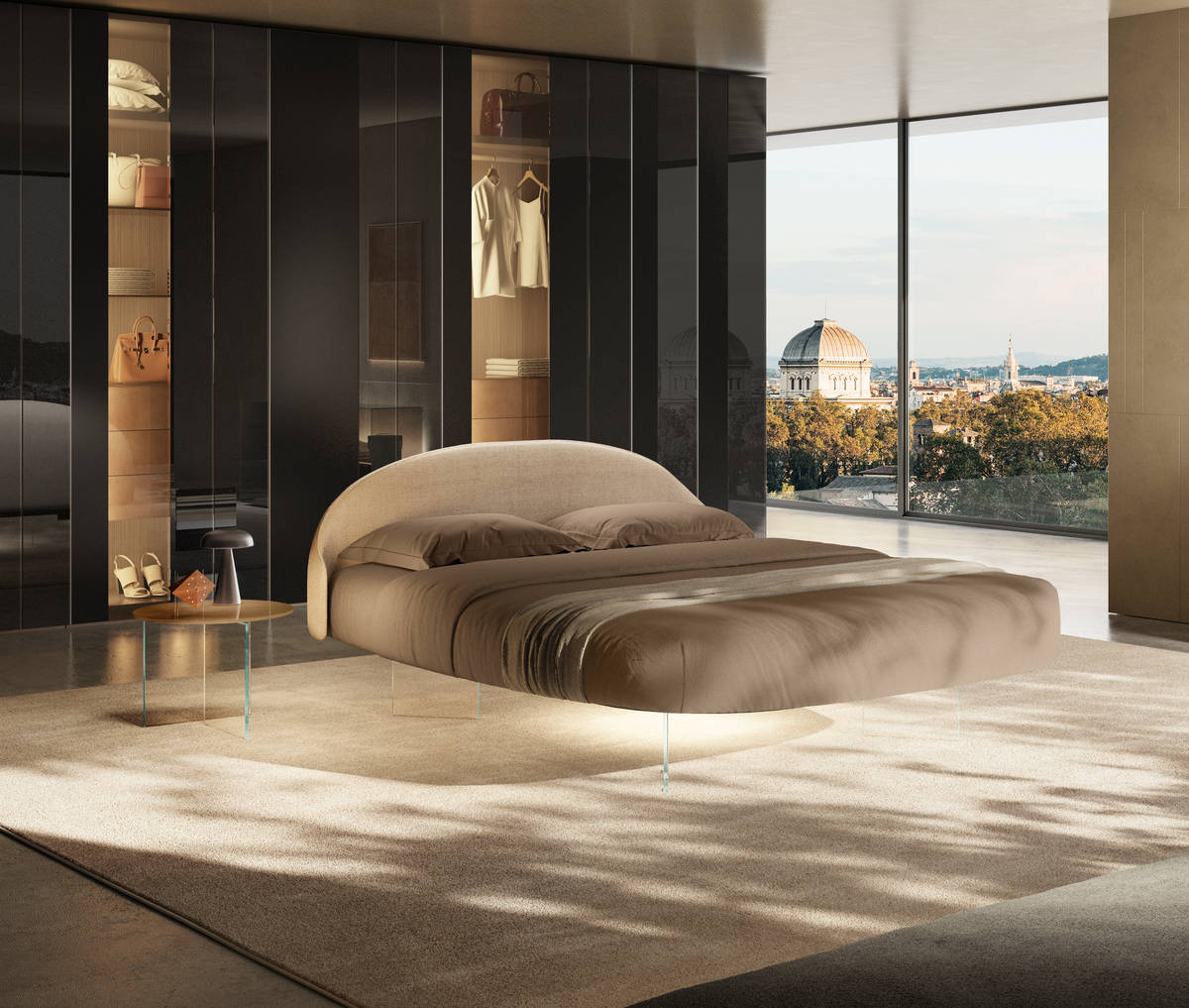 letto sospeso rotondo | Letto Roundy Air | LAGO letto sospeso rotondo | Letto Roundy Air | LAGO