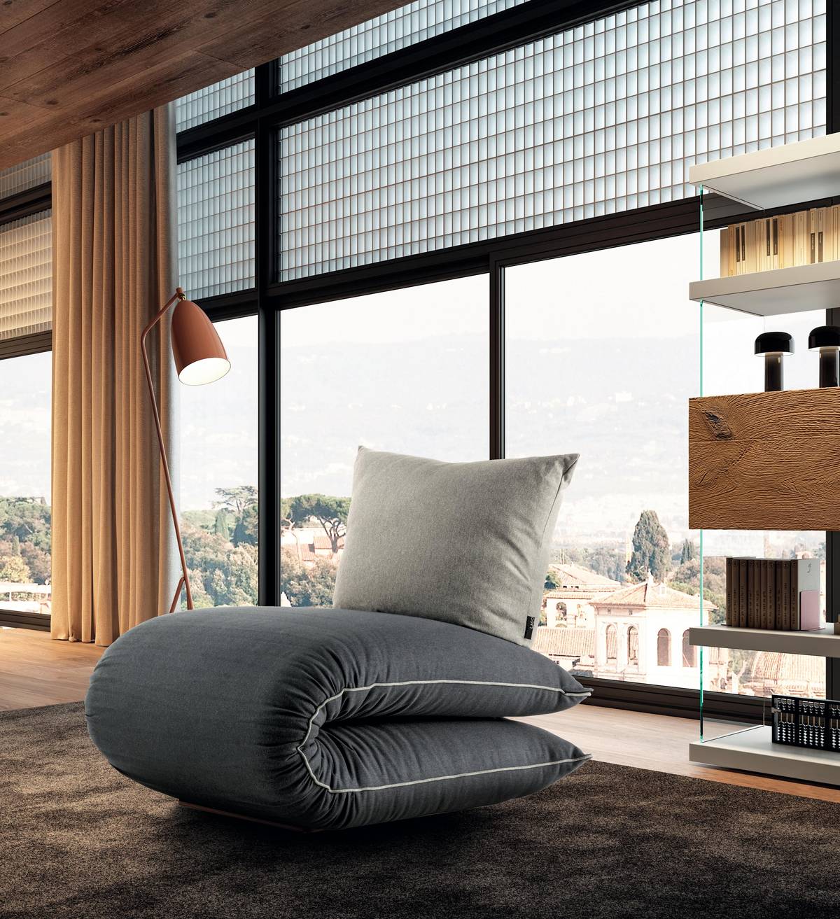 convertible fabric armchair | Chama Armchair | LAGO convertible fabric armchair | Chama Armchair | LAGO