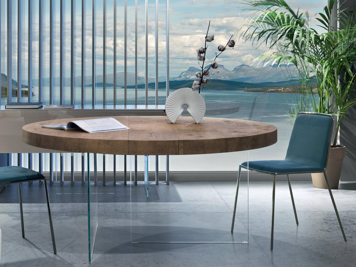 table ronde moderne | Table Air Ronde | LAGO