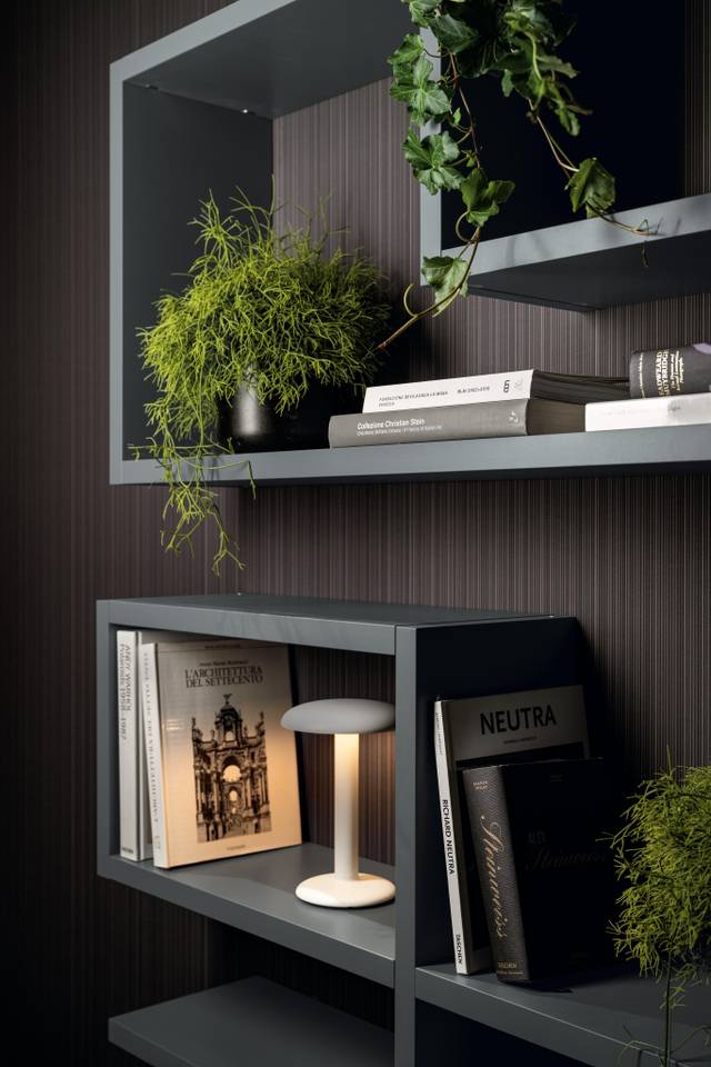 librería de pared gris | Librería LagoLinea |LAGO librería de pared gris | Librería LagoLinea |LAGO