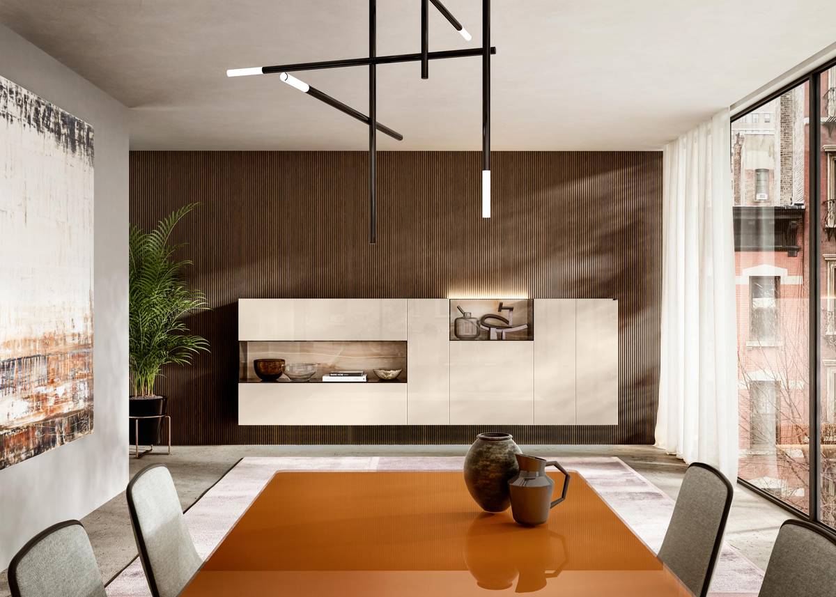 wall-mounted white sideboard | 36e8 Sideboard | LAGO wall-mounted white sideboard | 36e8 Sideboard | LAGO