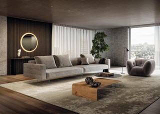 divano beige per soggiorno moderno | Divano Air | LAGO