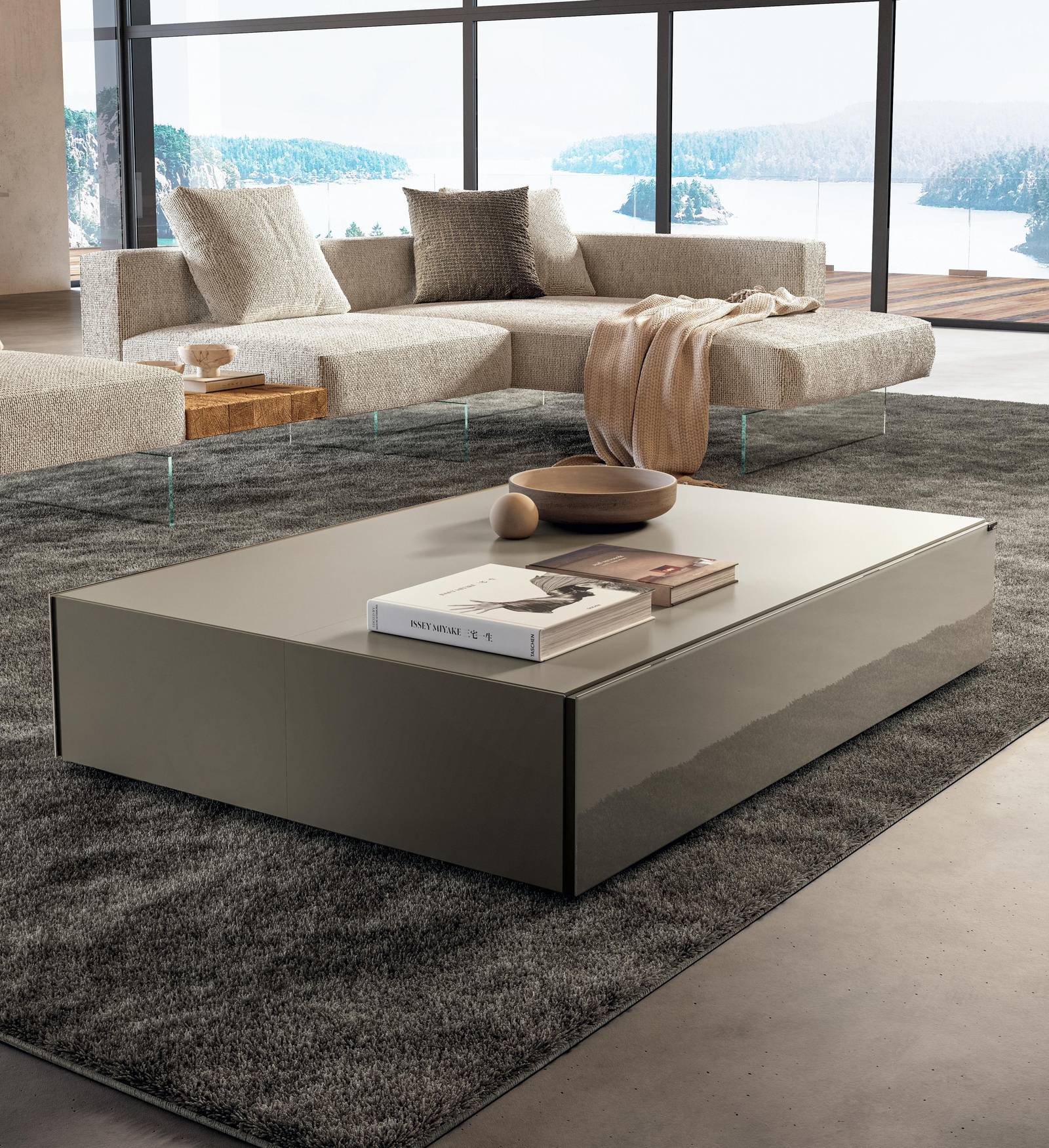 mesa de centro de diseño para salón | Mesita 36e8 | LAGO mesa de centro de diseño para salón | Mesita 36e8 | LAGO