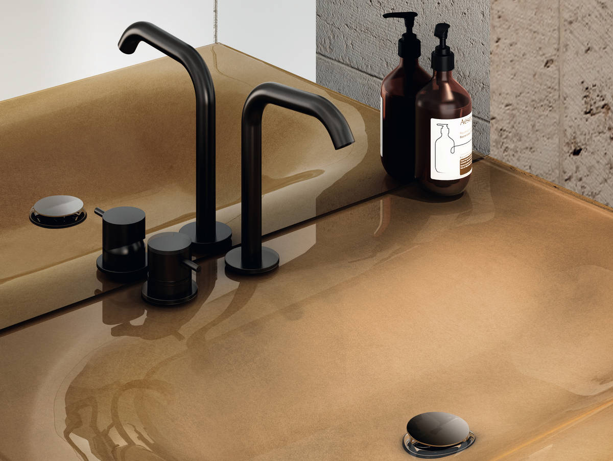 mobile lavabo oro con cassetti contenitori| Lavabo 36e8 | LAGO mobile lavabo oro con cassetti contenitori| Lavabo 36e8 | LAGO