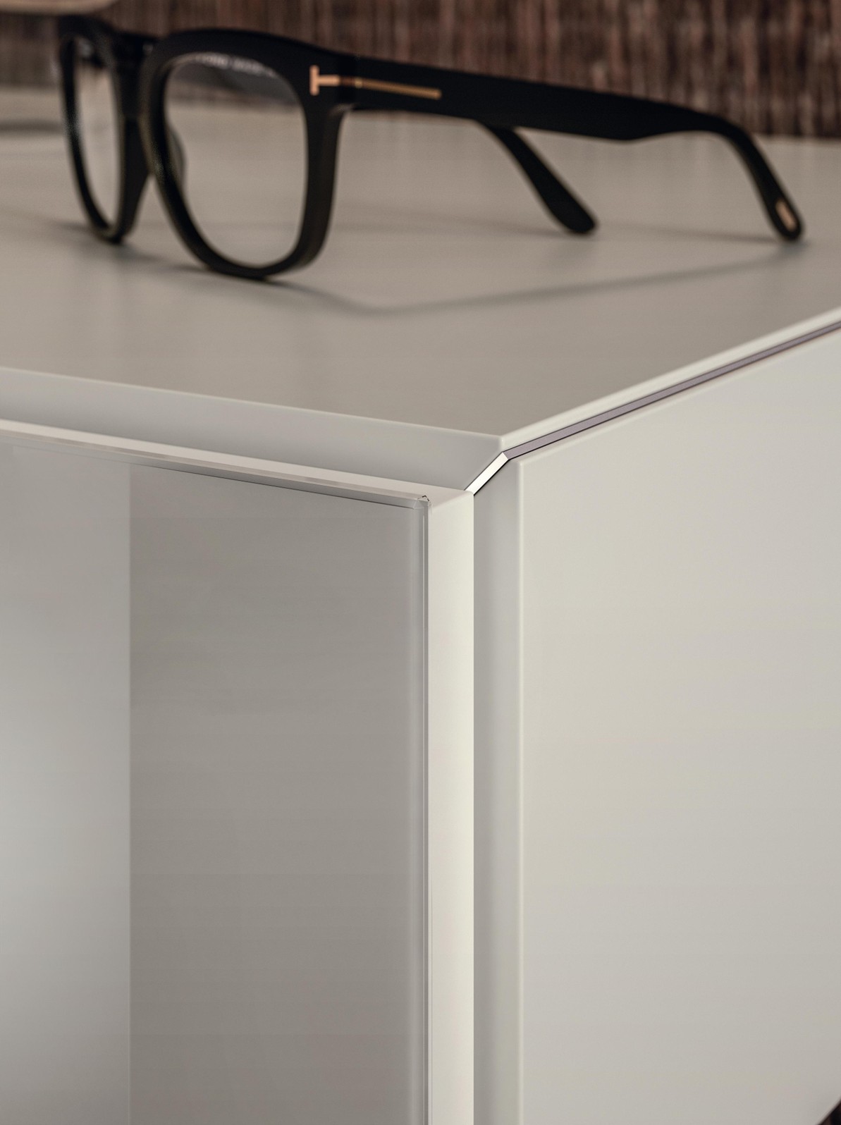 filigrane aluminium chevet suspendu blanc | Table de Chevet 36e8 | LAGO