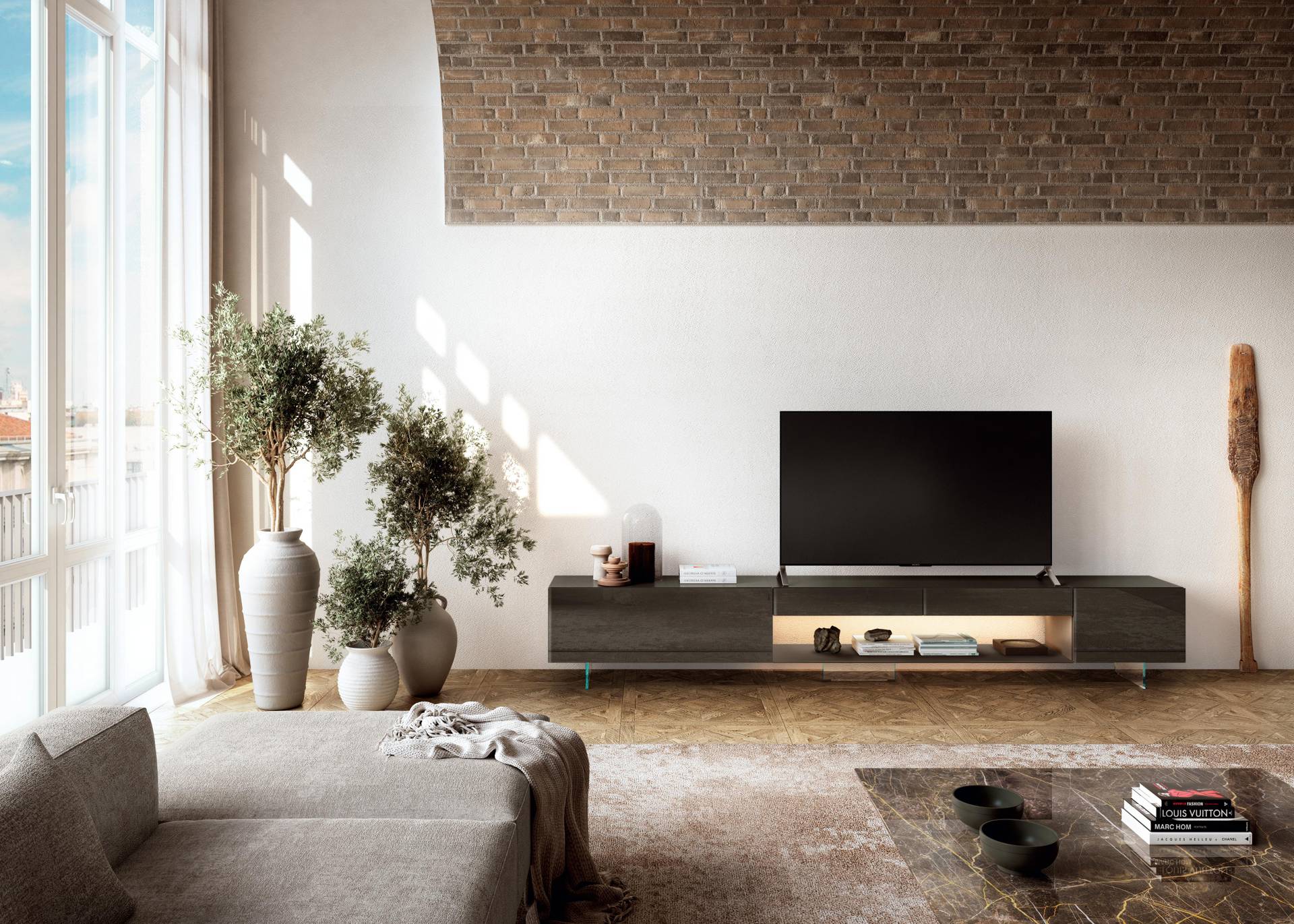 living room with TV unit | Tv Unit 36e8 | LAGO living room with TV unit | Tv Unit 36e8 | LAGO