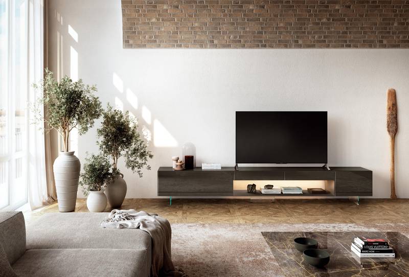 Sala de estar con mueble de televisión | Mueble de TV 36e8 | LAGO Sala de estar con mueble de televisión | Mueble de TV 36e8 | LAGO
