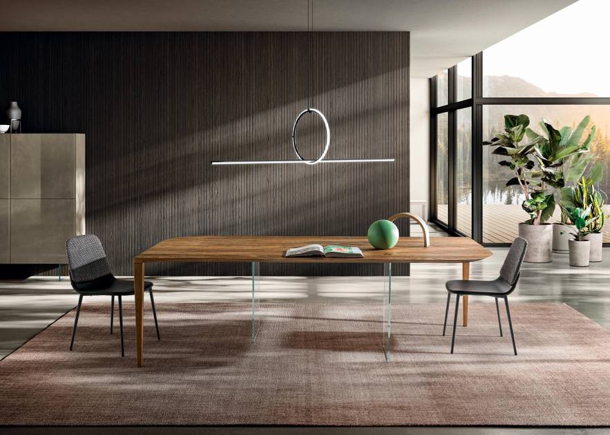 P Style Table P&J Table: Sleek Wooden Design, Ultrathin Top | LAGO Design