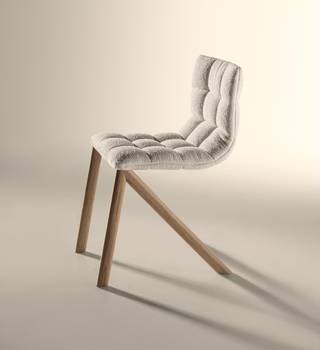 silla de diseño con patas de madera | Silla Mezz'aria| LAGO silla de diseño con patas de madera | Silla Mezz'aria| LAGO