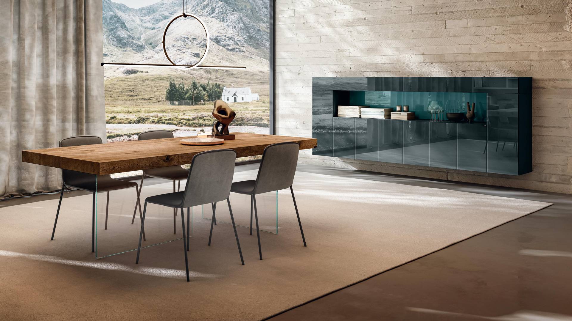 buffet suspendue bleue | Buffet 36e8 | LAGO buffet suspendue bleue | Buffet 36e8 | LAGO