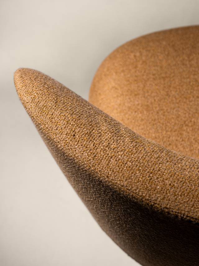 ochre fabric armchair | Colombina Armchair | LAGO ochre fabric armchair | Colombina Armchair | LAGO