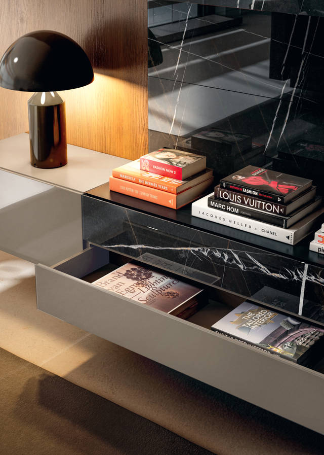 modern wall unit drawer | 36e8 Wall Unit | LAGO