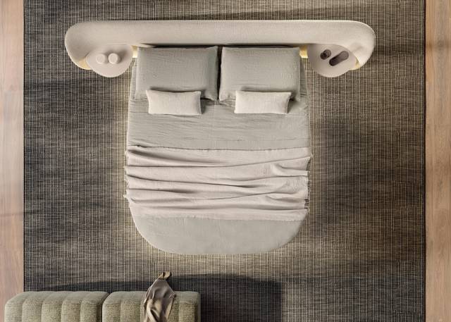 cama redonda elegante | Cama Roundy Air | LAGO