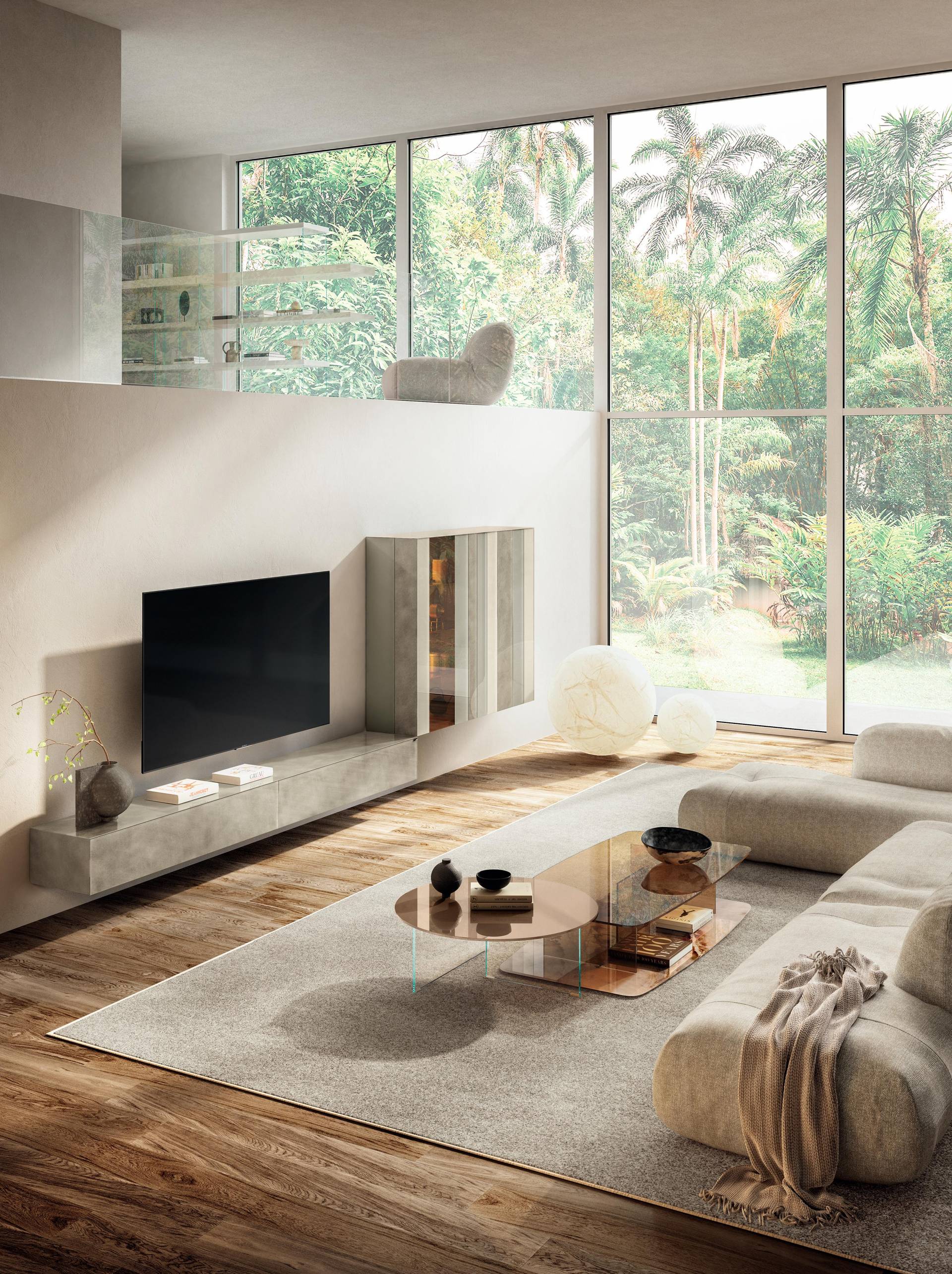 grey wall unit for living room | N.O.W. Wall Unit | LAGO