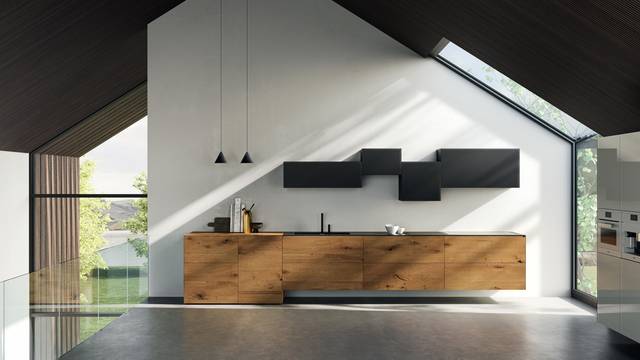 wooden kitchen | 36e8 Wildwood Kitchen | LAGO