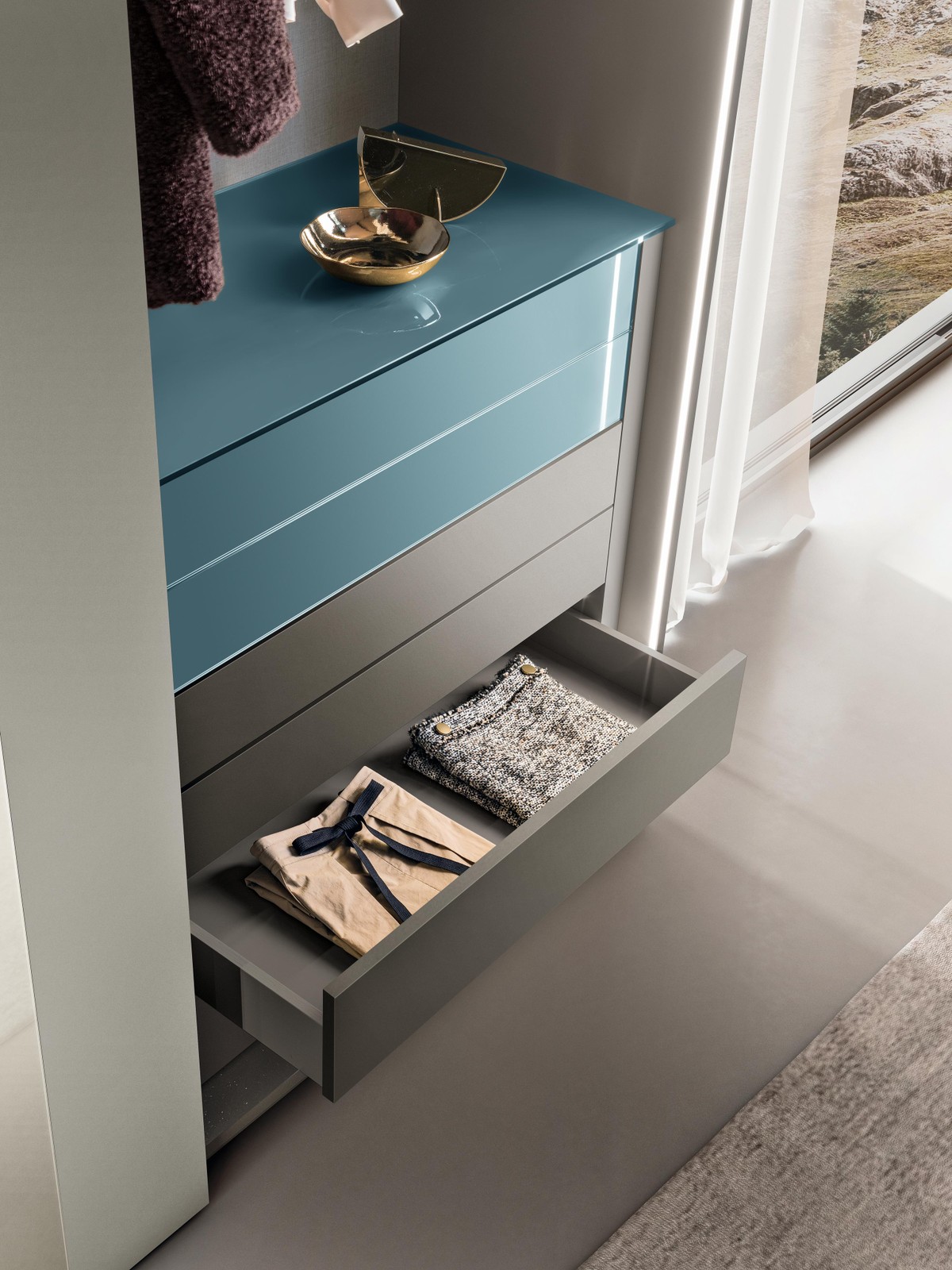 tiroirs armoire coulissant | Armoire N.O.W. Quick Sliding | LAGO