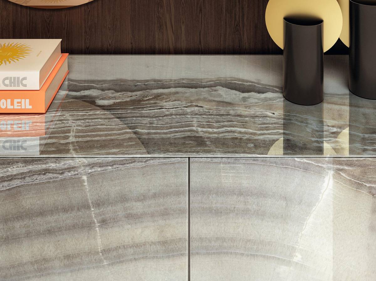 sideboard detail marble xglass | Materia Sideboard | LAGO