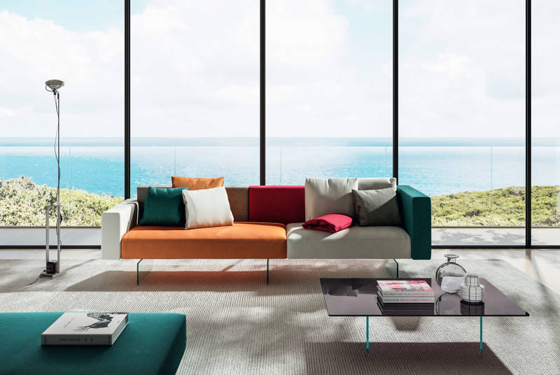 divano modulare colorato |Divano Air | LAGO
