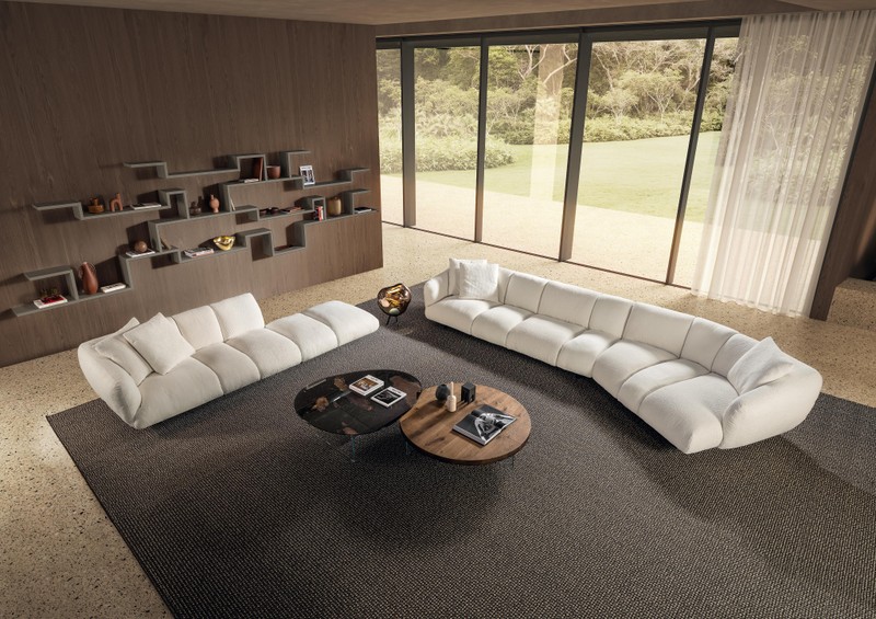 divani bianchi per soggiorno moderno | Divano Not Only White | LAGO