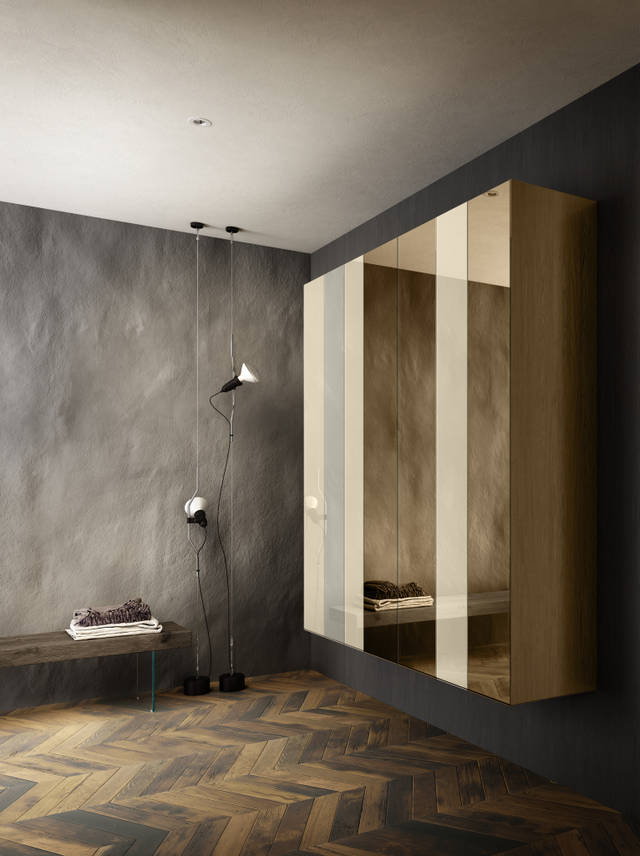 armoire murale en verre | Armoire N.O.W. | LAGO