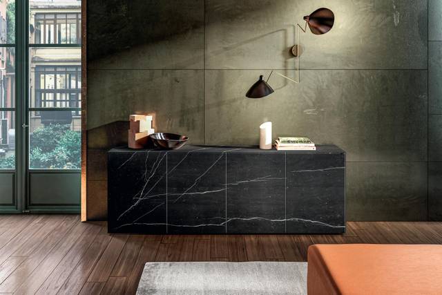 aparador negro para salón | Aparador Materia | LAGO aparador negro para salón | Aparador Materia | LAGO